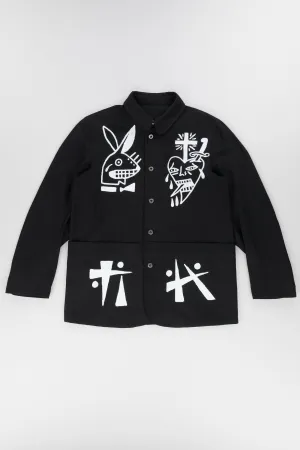 ULLAC x TATTOOS FOR YOUR ENEMIES COLLAB PAINTER SUIT. BLACK TIGER.
