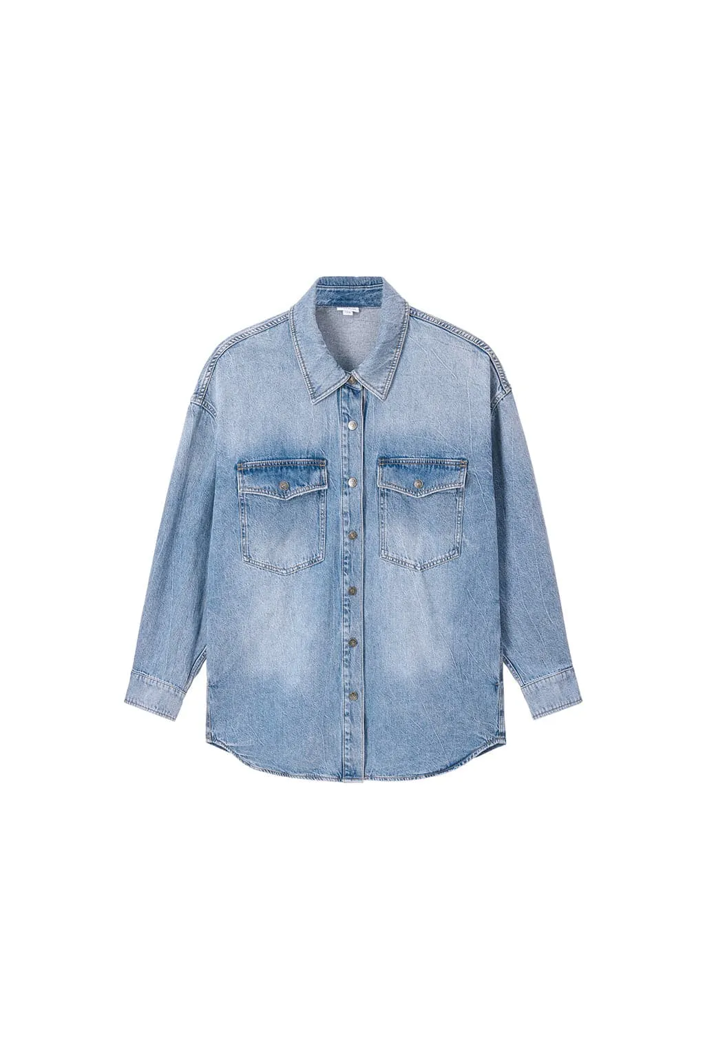 Vintage Single Breasted Denim Shirt