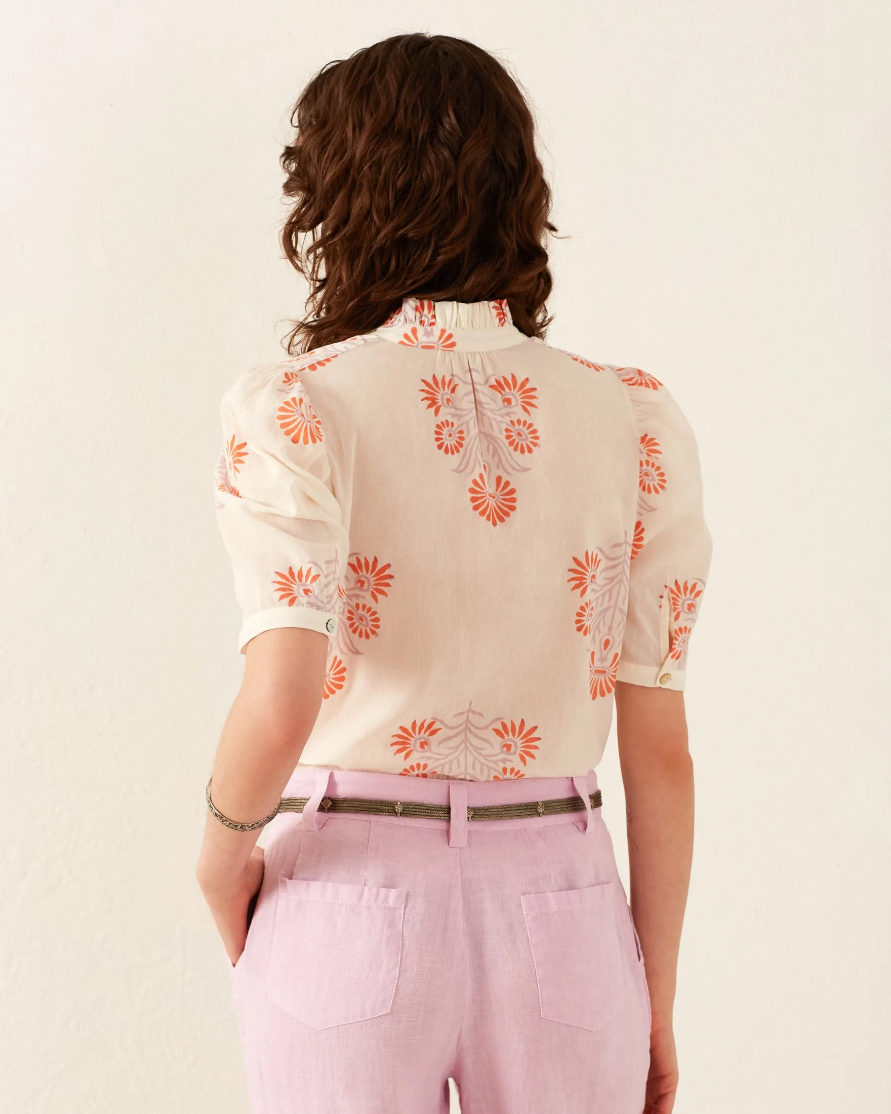 Winn Papaya Aster Shirt