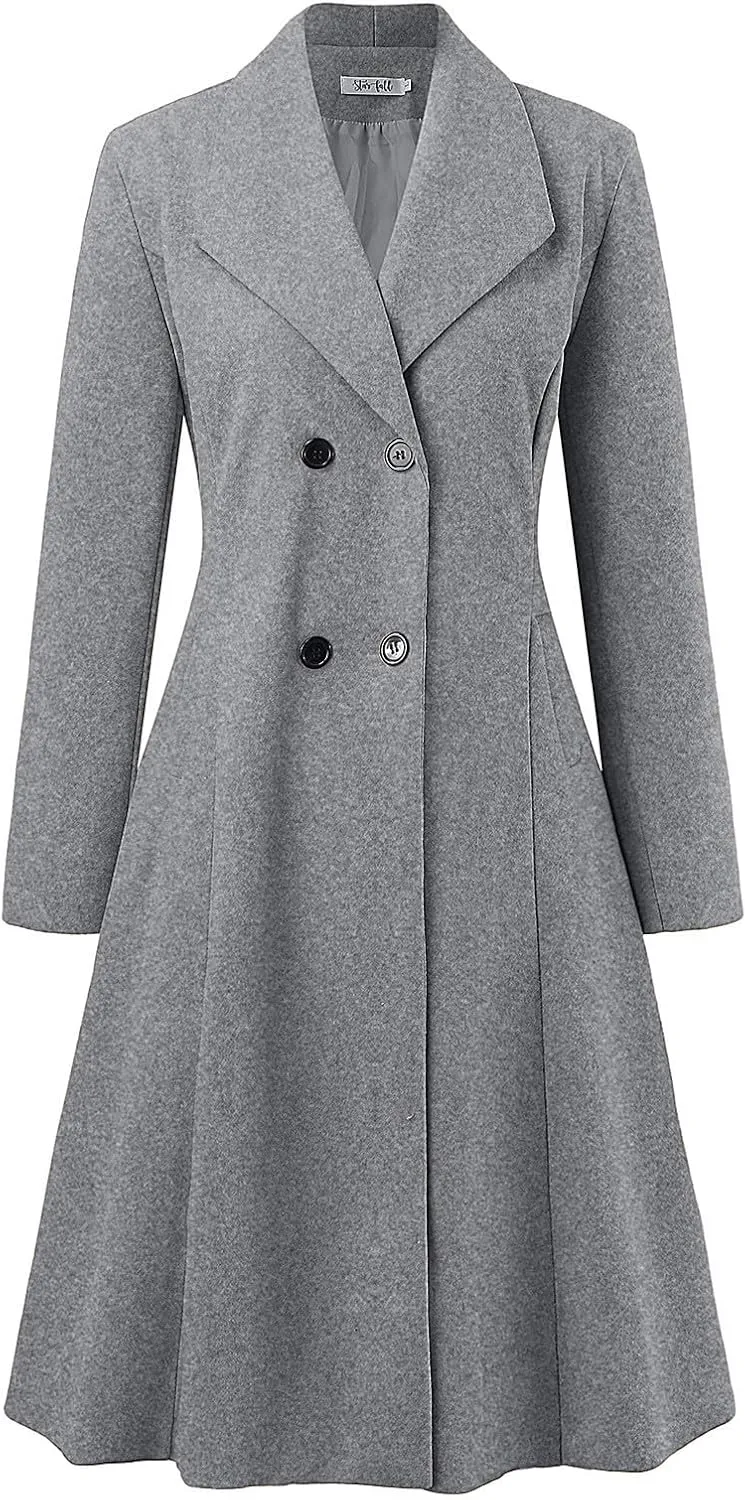 Woolen Jacket Fall And Winter Fashion Long Coat Fall Wool Peacoat Shawl Collar Trench Hooded Jacket for