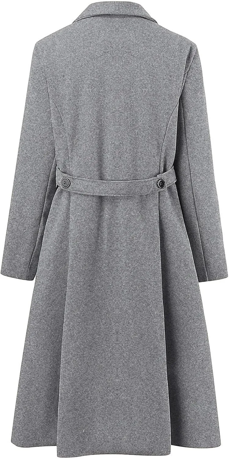 Woolen Jacket Fall And Winter Fashion Long Coat Fall Wool Peacoat Shawl Collar Trench Hooded Jacket for