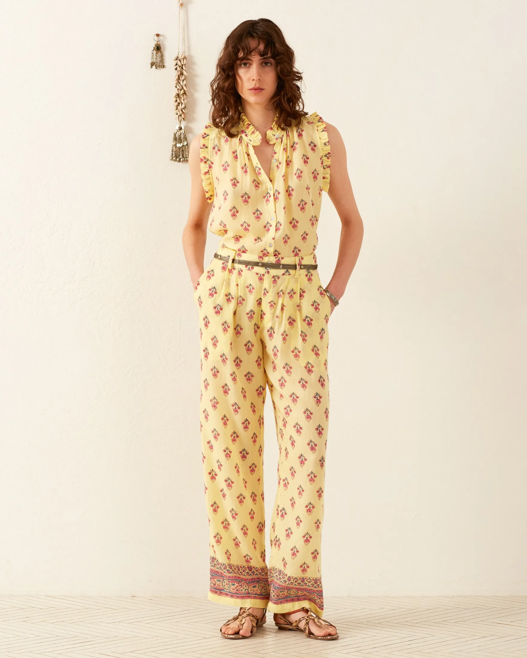 Wylie Primrose Bhutti Shirt