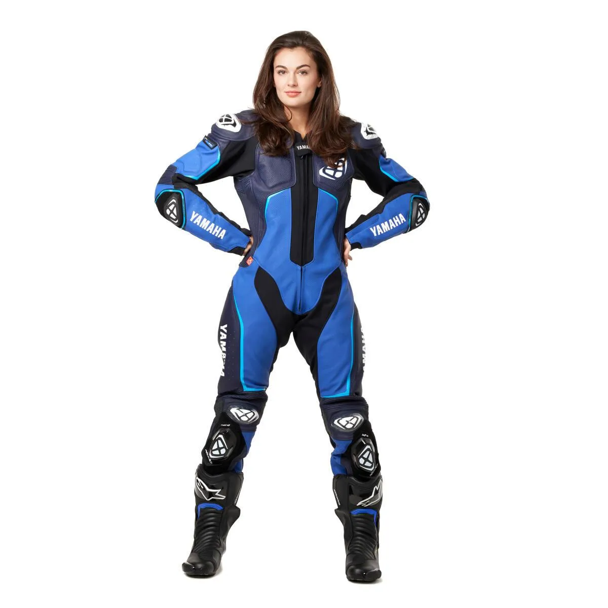 Yamaha R Series Women's Leather Motorcycle Racing Suit