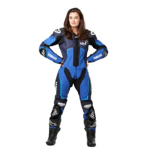 Yamaha R Series Women's Leather Motorcycle Racing Suit
